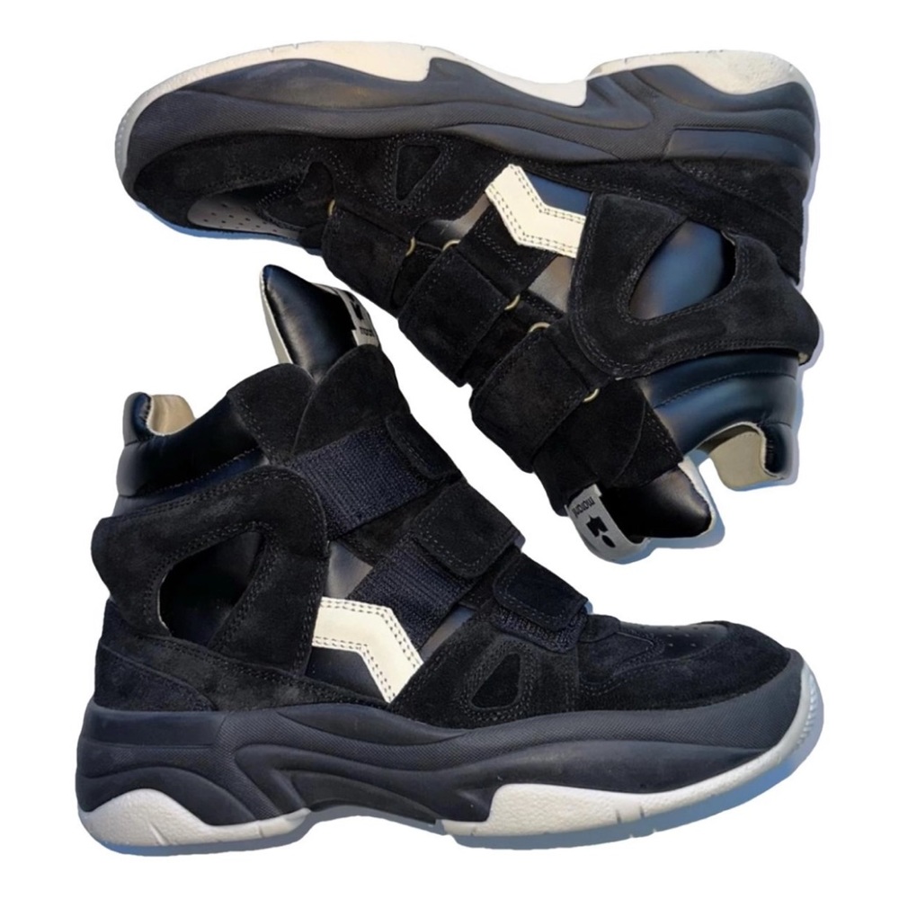 SOLD!!  Isabel Marant Buckee Leather Sneakers